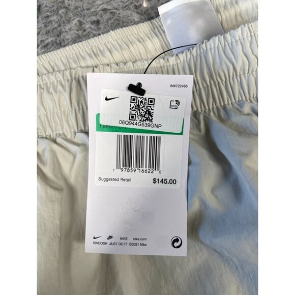 Nike Solo Swoosh Track Pants Size XL Men Light Bone White FB8620-072 - Picture 9 of 9